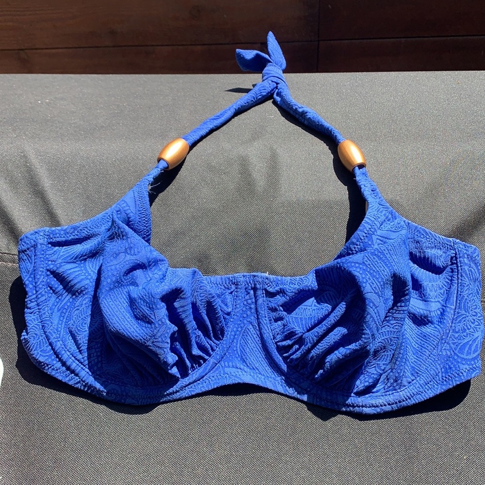 Fantasie Royal blue 2 pc bikini size large